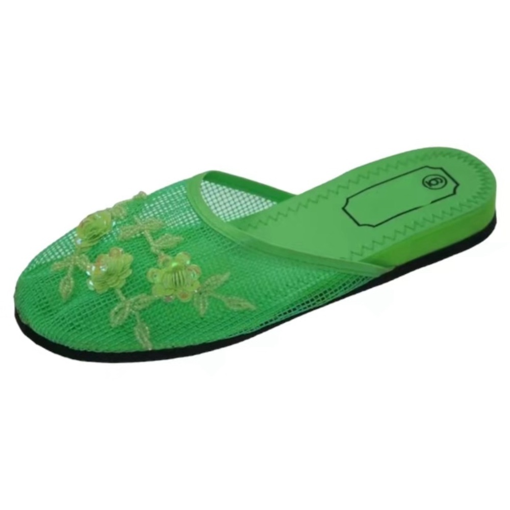 Chinese Mesh Slippers for Women, Platform Mesh Sandals, Lightweight Sandals
